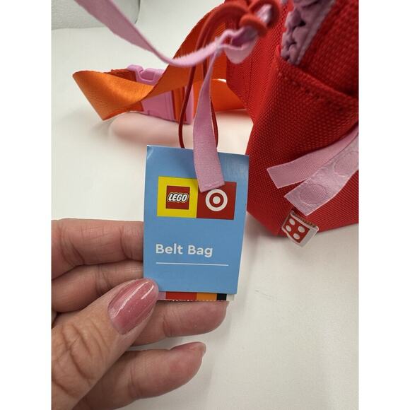 LEGO Collection Target Belt Bag Fanny Pack Crossbody Sling Red NWT - Picture 2 of 6
